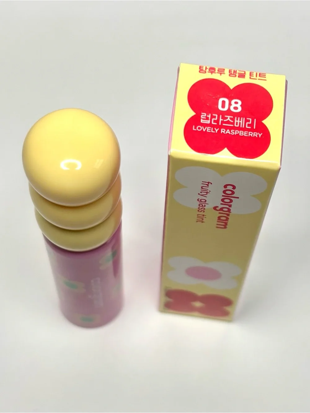 5/$22 COLORGRAM Fruity Glass Tint in Shade 08 - Lovely Raspberry
